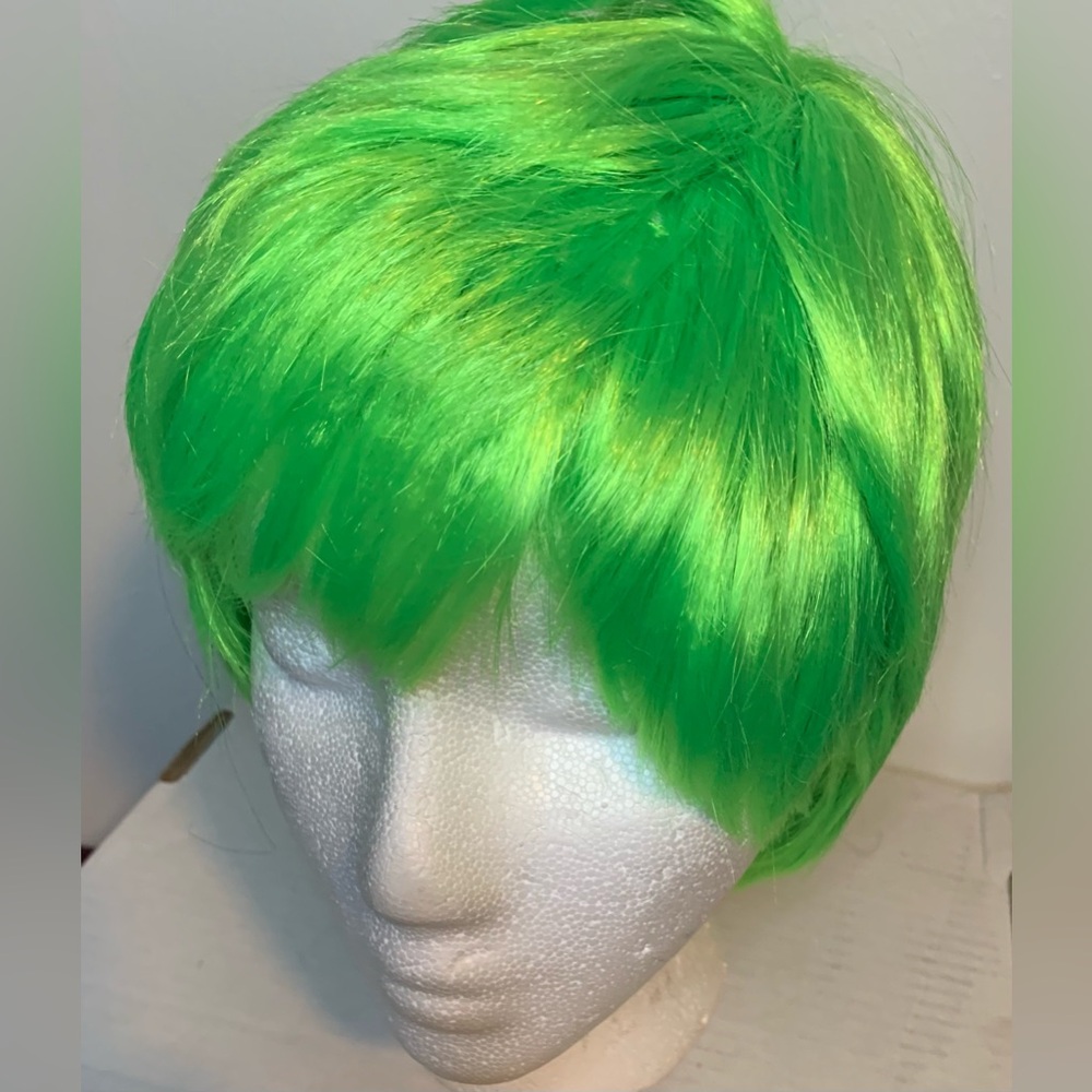 COSTUME,Vibrant Green Women's Wig